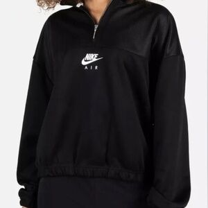 Nike | Sportswear Air 1/4 Zip Black Jacket